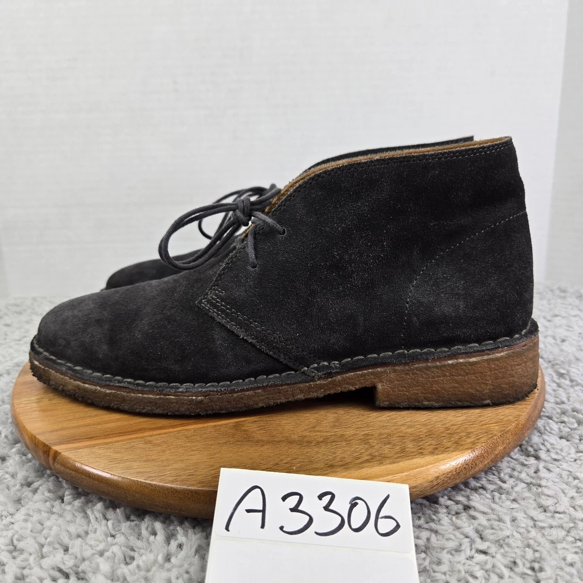 Polo Ralph Lauren Suede Gray Boots for Men for Sale | Shop  display picture 1