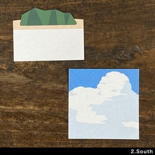 Alaska Stationery Store Mountain Landscape Memo Pad