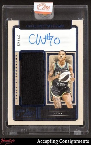 Courtney Williams 2025 Panini Courtney Williams Blue
