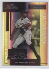 2004 Playoff Prestige Rookies & Prospects Xtra Bases Purple Jerome Williams 0b5