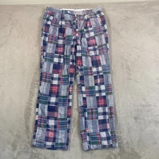 Vintage Natural Shoulder Trousers Corbin Men 34x31 Multi Patchwork Golf 60s 70s