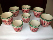 8 WORKSHOPS GERALD HENN SPONGEWARE WATERMELON 5 CUSTARD 2 3/4