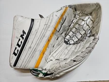 MARC ANDRE FLEURY 16'17 Signed Penguins Photomatched Game Worn Warmup Catcher