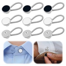 Collar Button Extenders for Mens Dress Shirt Neck Tie Extenders Elastic
