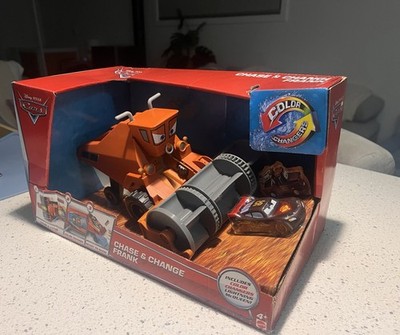 Disney Pixar Cars Color Changers Chase & Change Frank - Brand new in box