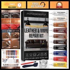 Leather Repair Kit for Furniture, Couch  Car Seats  Fix Tears, Cracks, Scratch