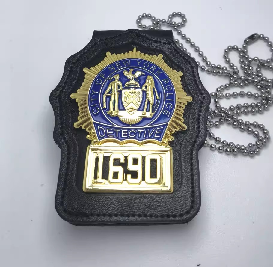 Brand new u. S. Badge collection product detective movie prop