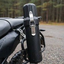 Motorrad Werkzeugrohr robuste Konstruktion zylindrische Gep&auml;ckrolle