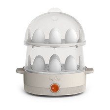 bella Electric Egg Cooker,14 Eggs Capacity Tray,Double Stack,Auto Shutoff,360W