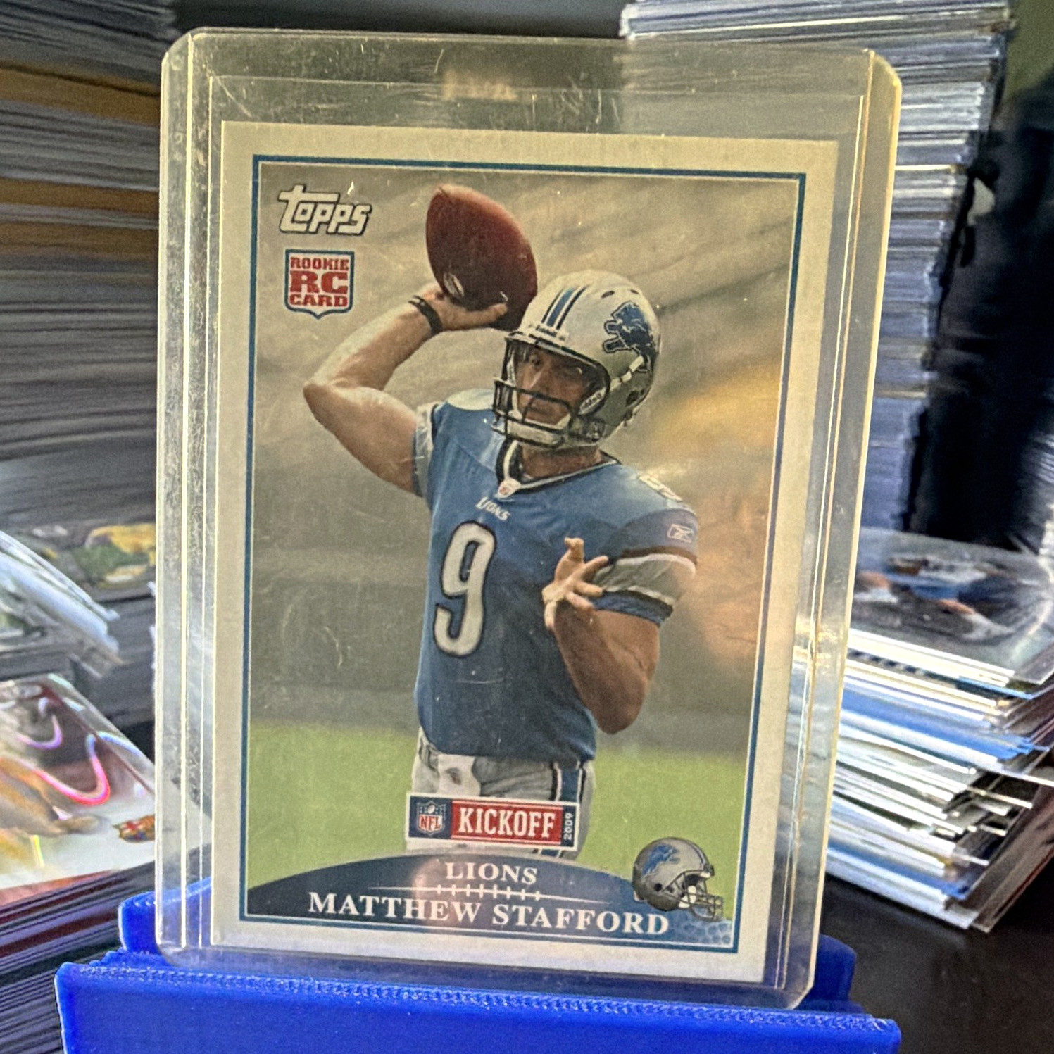 Topps 2009 Kickoff Matthew Stafford Detroit Lions #116 Rookie Base Set Card
