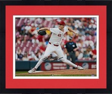 Framed Nick Lodolo Cincinnati Reds Autographed 16