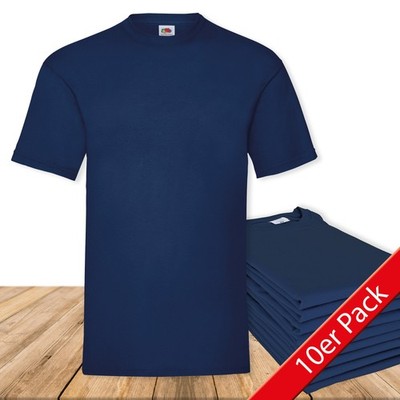 3er, 5er, 10er Pack Fruit of the Loom Valueweight T Mehrpack Herren T-Shirt
