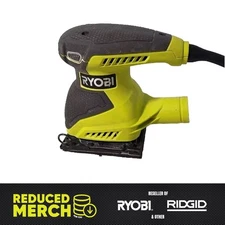 Ryobi S652DG 2 Amp Corded 1/4 Inch Sheet Sander Without Dust Collector V8