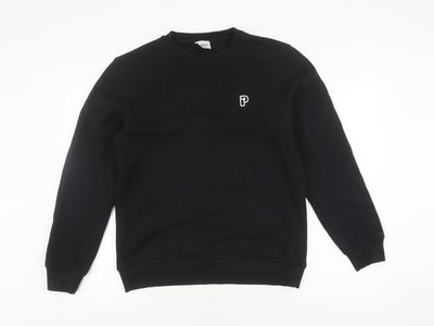 Progress Pullover Sweatshirt Herren schwarz Medium