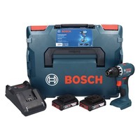 Bosch Gsr 18V-45 Akku Bohrschrauber 18 V 45 Nm Brushless + 2X Akku 2 Ah + Lader