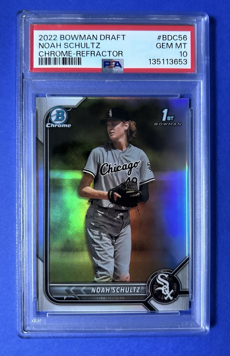 2022 Bowman Draft - Chrome Noah Schultz #BDC-56 Refractor (RC) for