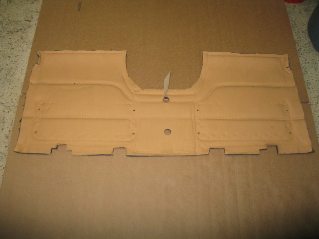 Ferrari 430 Spider Rear Cover (beige) # 689832