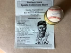 Bobby Doer Autographed Official American League Baseball, Boston Red Sox.
