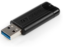 Verbatim Memoria USB 3.0 PinStripe da 64Gb Colore Nero