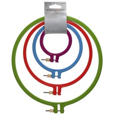 Milward Embroidery Hoop Set: Non-Slip: 3 - 9in