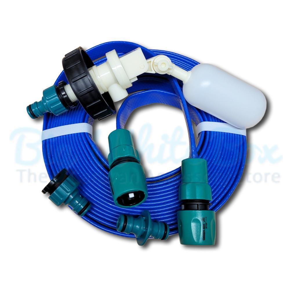 Caravan Motorhome Mains Water adapter kit 4m Aquaroll FLAT Food Grade