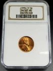 1954 D Lincoln Wheat Cent Penny Coin NGC MS67 RD RED Brown Label ANA Holder