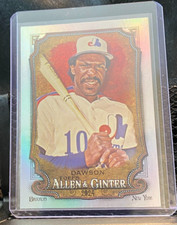 Andre Dawson 2024 Allen & Ginter Hot Box Silver Portrait - Expos