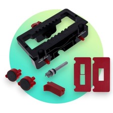 Milescraft Hinge Jig Self-Clamping Door Hinge and Latch Jig - MC1226