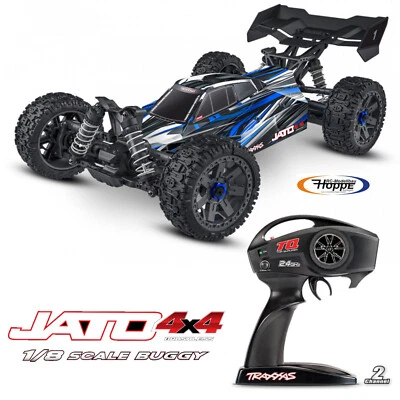 Traxxas TRX90154-4-BLEU Traxxas Jato 4x4 BL-2S Brushless 1/8 Buggy 4x4 RTR - Photo 1/4