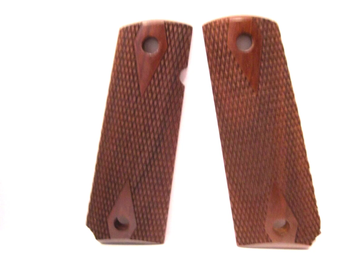 Unbranded Rosewood Grips For Colt 1911 Government Full Size Frame – .45 ACP, Made In USA (SP95339)