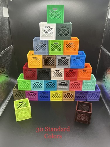 Large Mini Crate Organizer in various colors. - Picture 12 of 23