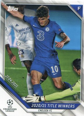 2021-22 Topps UEFA Champions League CHRISTIAN PULISIC Title