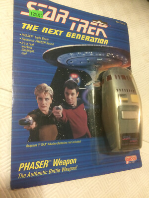 Star Trek Next Generation Phaserwaffe 1988 Galoob 5348