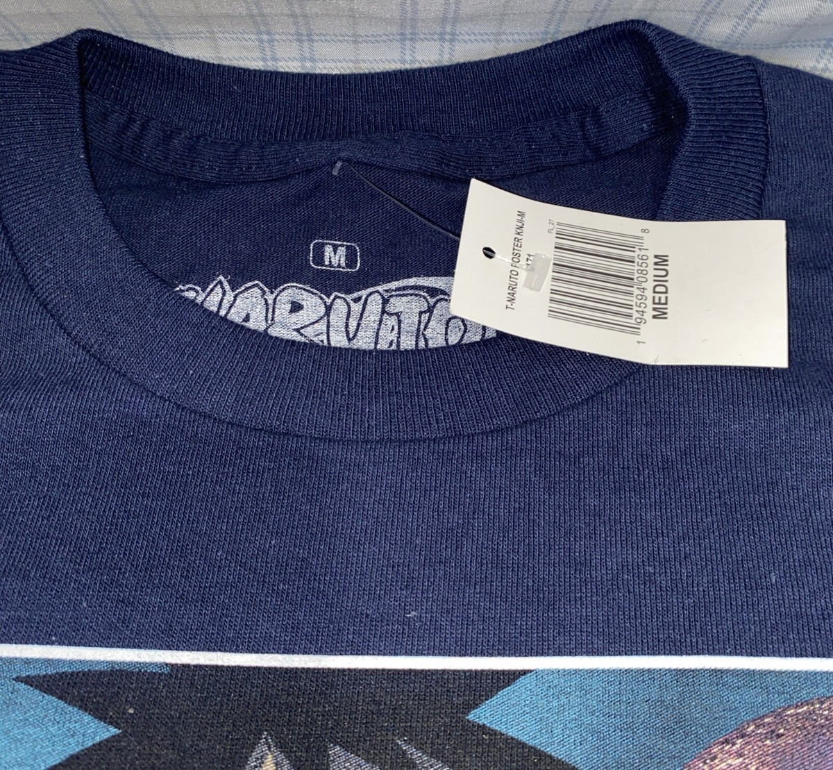 Ripple Junction NARUTO Shippuden T-Shirt Blue Medium | eBay