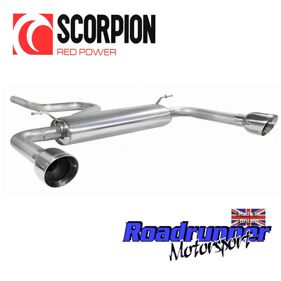 Scorpion Focus ST MK4 Auspuff Kombi GPF Rückanlage poliert Daytona SFDS096D