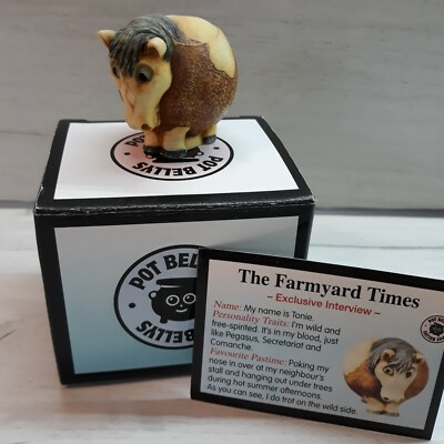 Tonie - Pot Bellys - Pferd Pony Figur MPS Harmony Kingdom