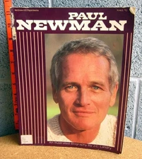 PAUL NEWMAN biography 1983 rare photos Joanne Woodward actor race-car driver