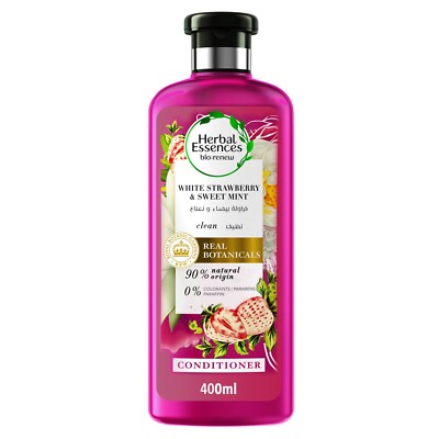 Herbal Essences White Strawberry & Sweet Mint Helps Hair Shine Conditioner 400ml