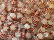 Peppermint STARLIGHT MINTS Wrapped BULK Candy Starlite Mints 3 POUNDS