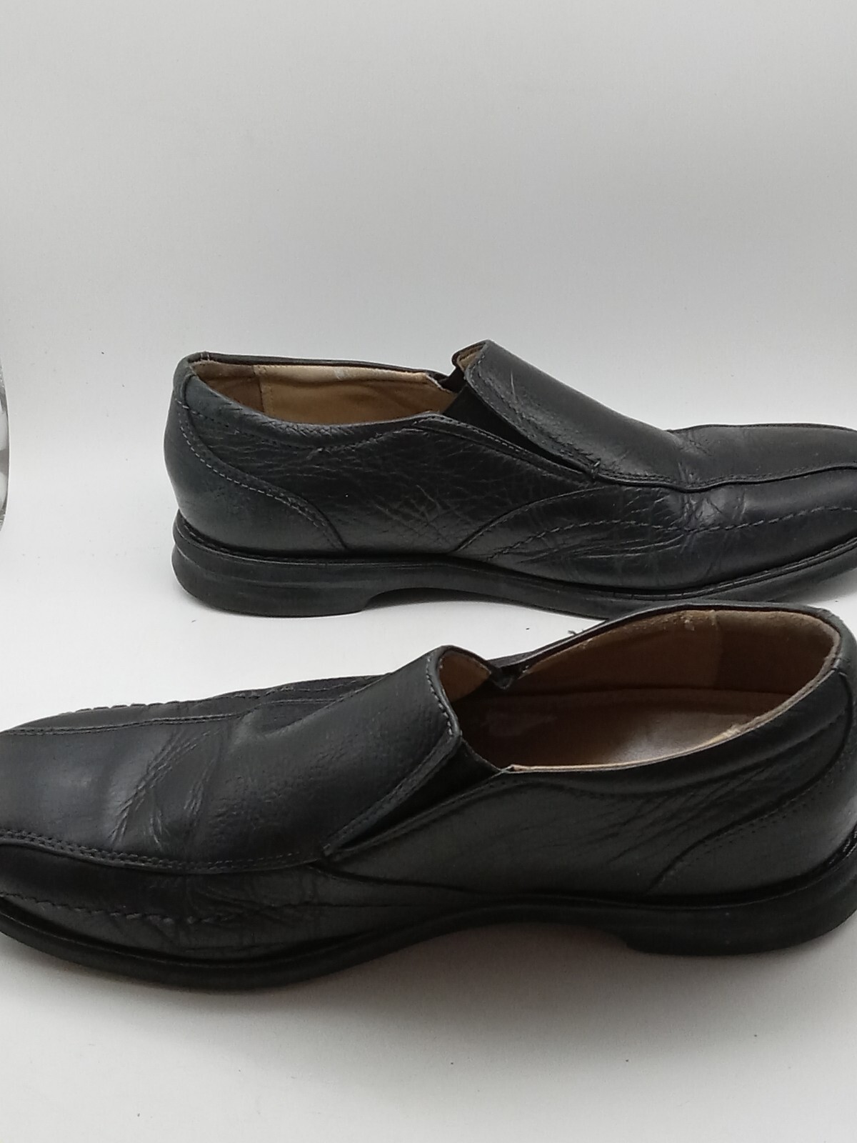 SAOLA Mocassini uomo neri slip on taglia 10 5 Nunnbush suola gomma scarpe eleganti comode