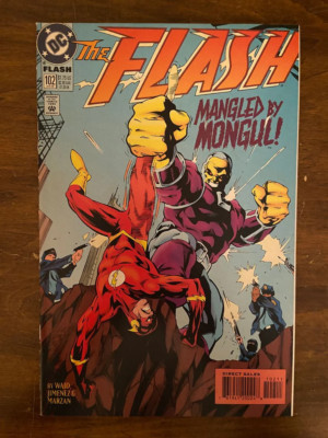 FLASH #102 (DC, 1987) F-VF Waid, Mongul