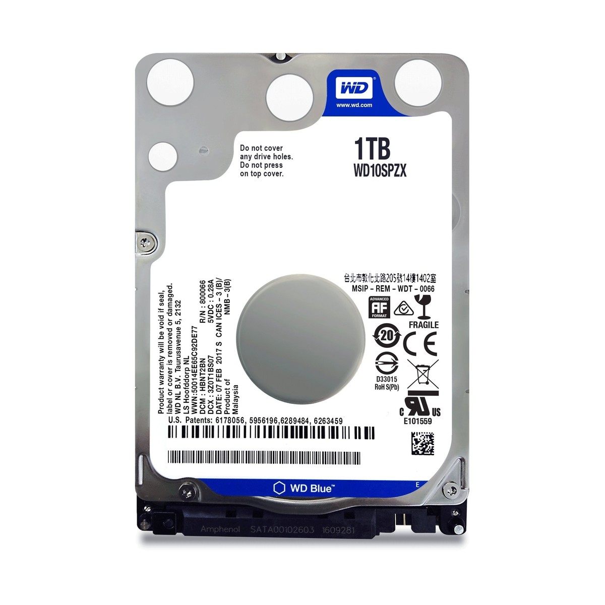 Western Digital Blue (5400 RPM, 2.5