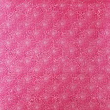 BTY Pink White Burst Print Fabric 100 Cotton Quilting 42 Inches Wide Daisy Mae