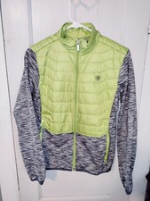 Ariat Ariatek Softshell Jacket Womens Size Medium Full Zip Embroidered Logo