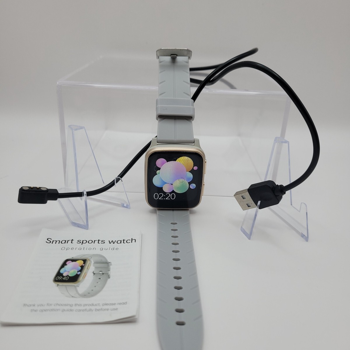 Set Time Kummel Fitness Tracker With Heart Rate Blood Oxygen