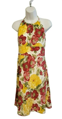 Ann Taylor Loft Petites Halter Silk 