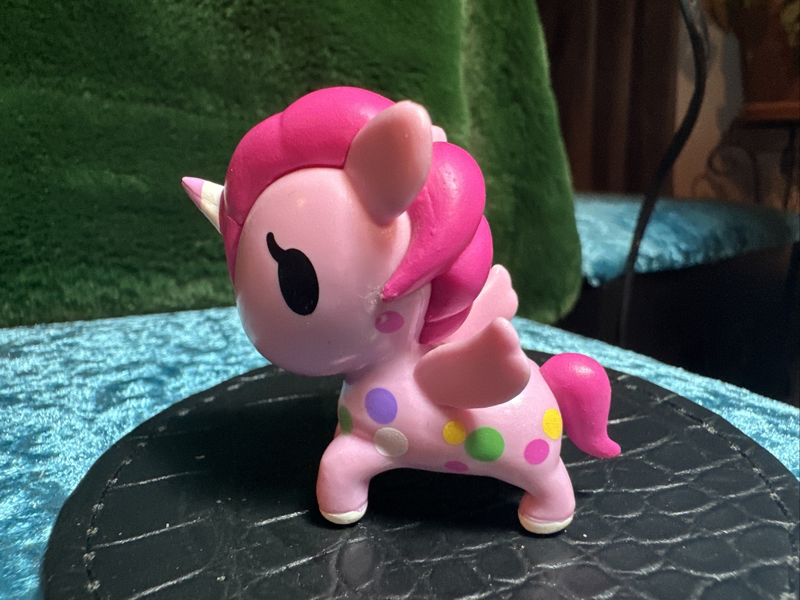 Tokidoki Unicorno Neon Star DOTTIE Vinyl Mini Figure Kawaii Unicorn Toy