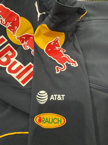 Puma Red Bull Jacket Women X Large Full Zip Pockets Formula One Racing Team - Picture 13 of 19