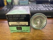 Iwasaki MR16 120 Volt FSF JDR120V100W/2W Bulb NOS