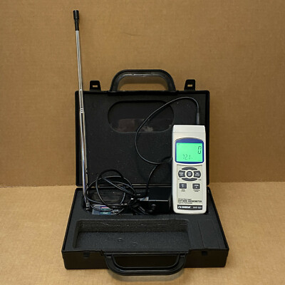 Omega Engineering HHF-SD1 Handheld Anemometer with Real Time Data Logger Tested